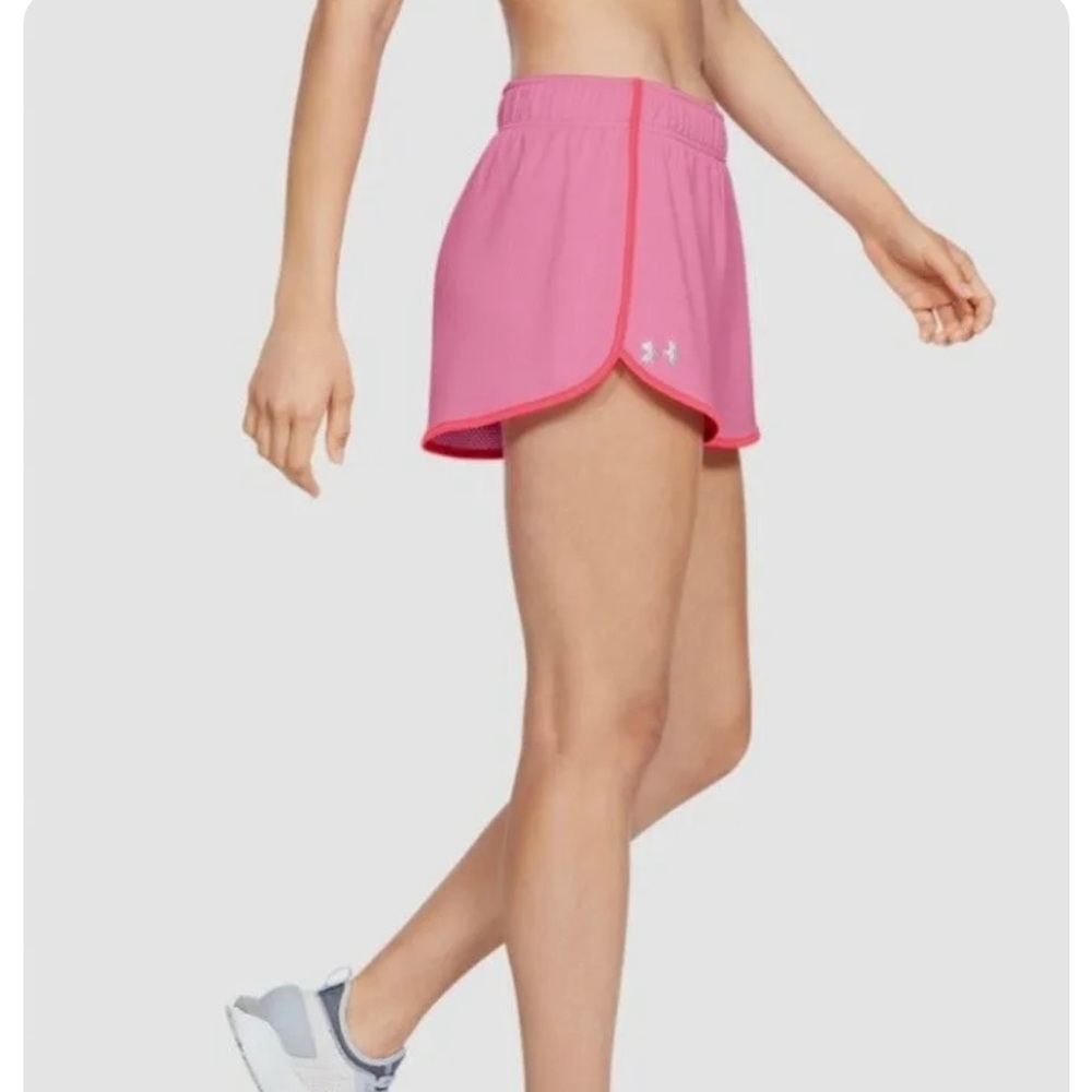 NWT Hot Pink Under Armour Tech Mesh Training Shorts